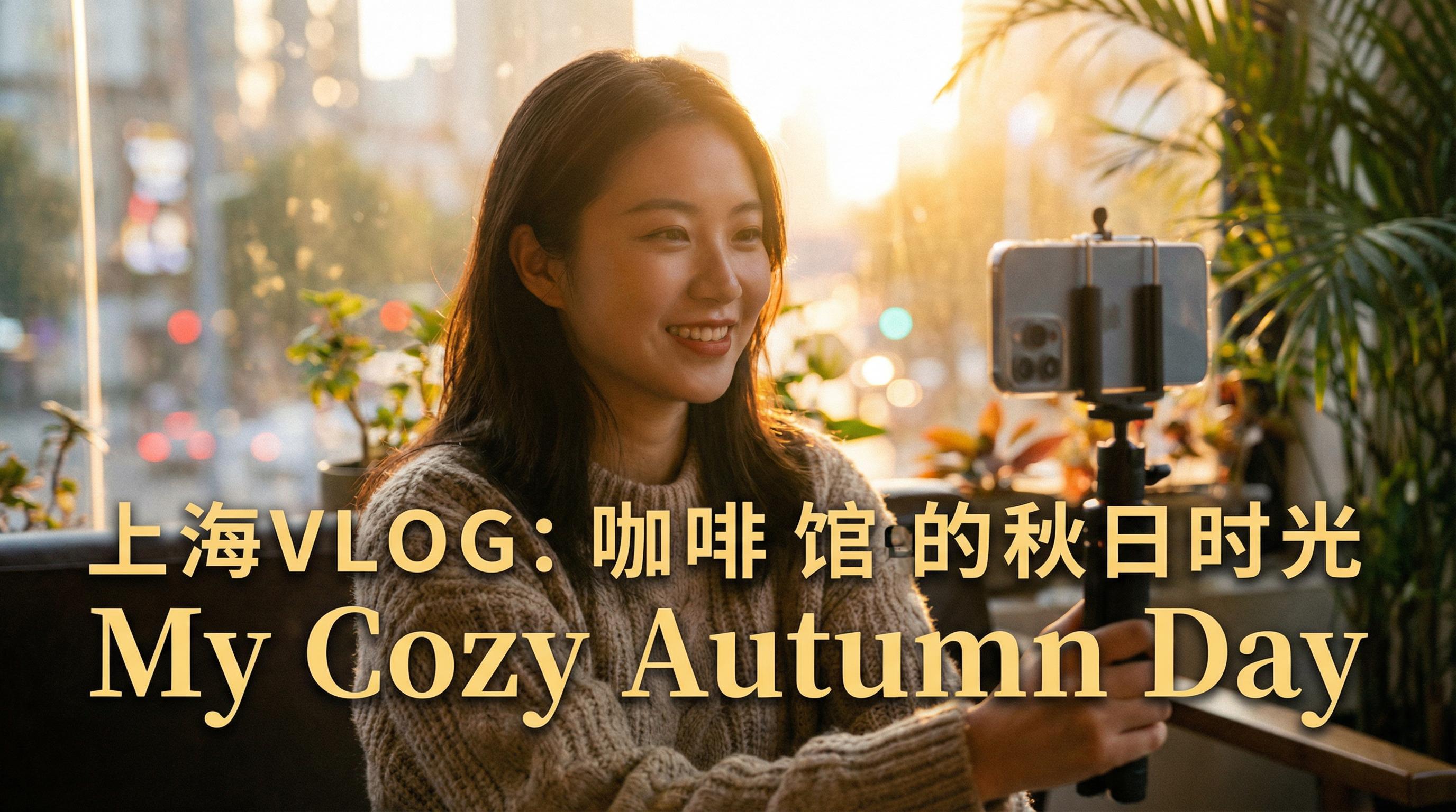 少妇 生活视频 - 少妇 | 上海秋日咖啡馆vlog，一个人的美好生活视频记录